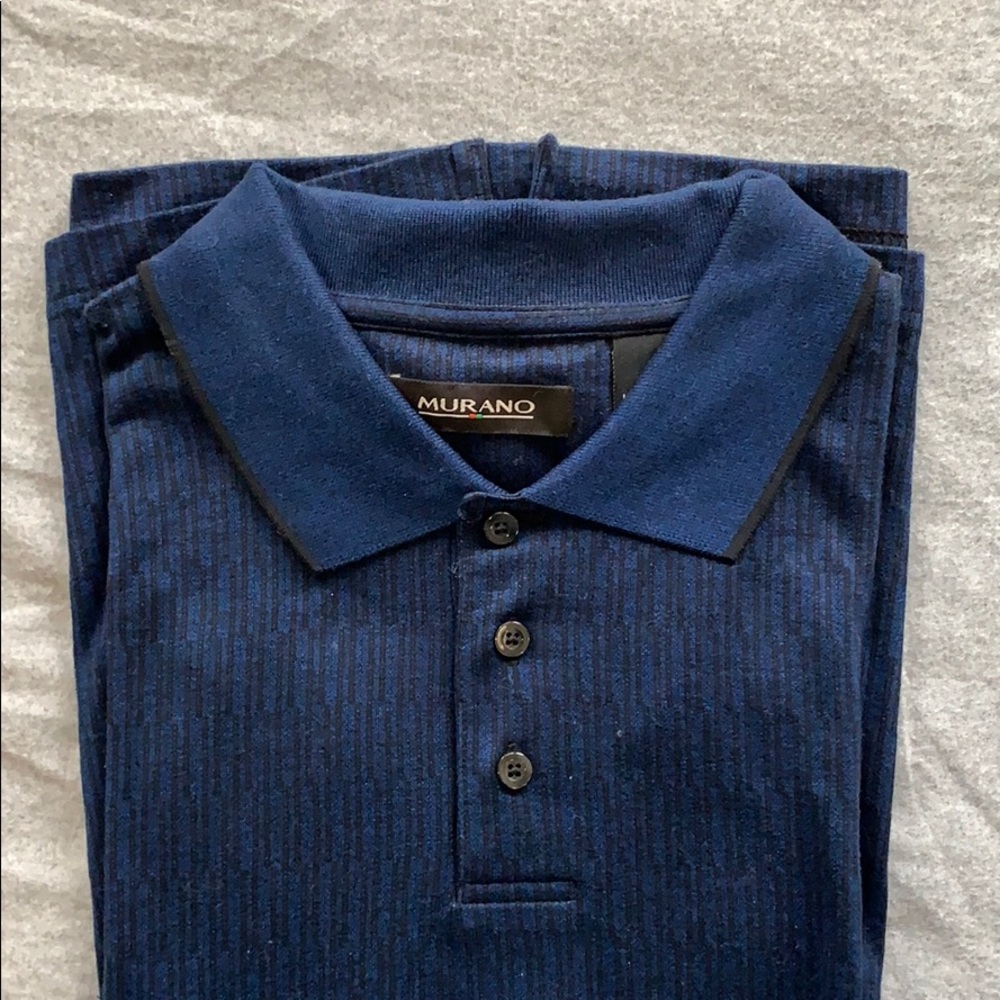 Men’s long sleeved polo